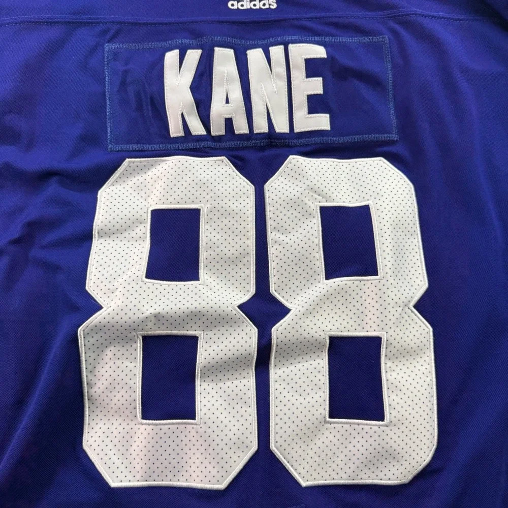 Adidas USA Hockey Jersey Patrick Kane 88 2016 World Cup WCH Blue Mens Large L